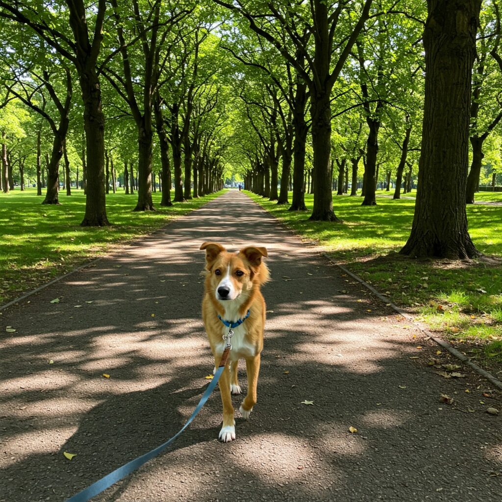Viagem com Cachorro: Guia Completo para uma Aventura Segura 1 Cachorro passeando no parque