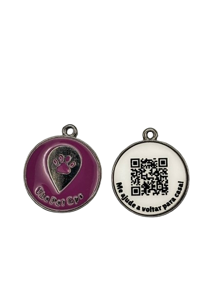 Coleira GPS 16 tag qrcode the pet gps