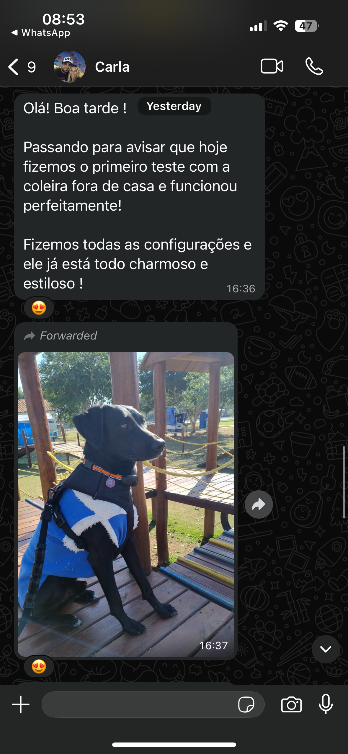 Depoimento de cliente satisfeito 4