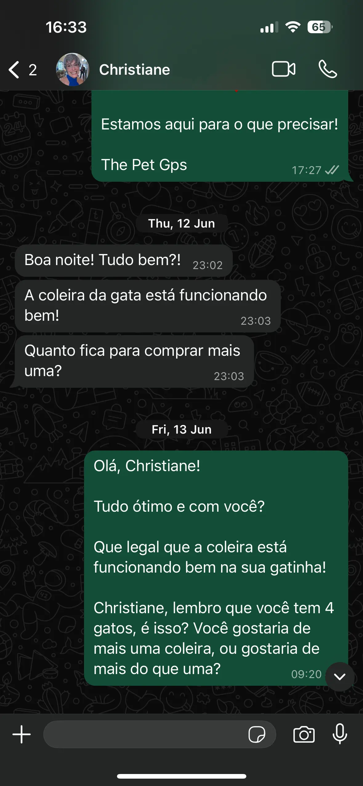 Depoimento Christiane