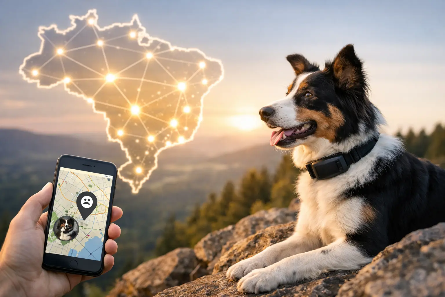 Cobertura nacional GPS pet: o que muda